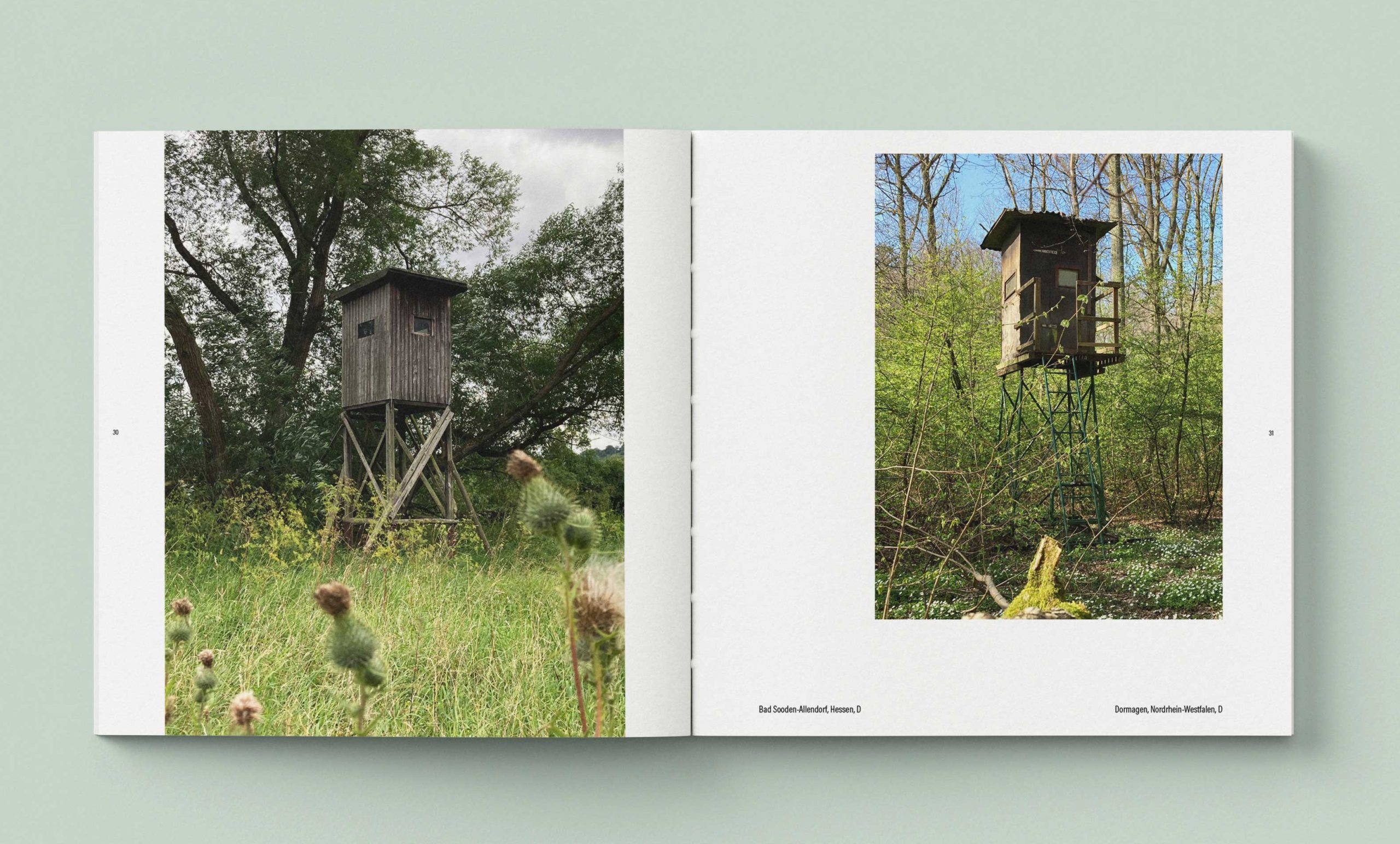 3D-Ansicht Hochsitz-Buch